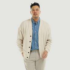 5XL 男士大尺碼 Venezia 開襟衫