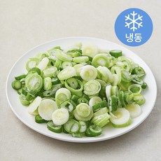 국내산 대파 슬라이스 (냉동), 1개, 300g