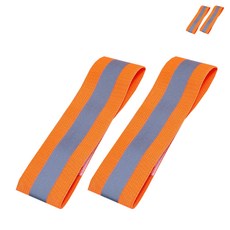Dongkwang Safety騎車夜間工作臂章 1條 橘色, 4個