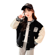Miso Papa 女童用23號棒球外套