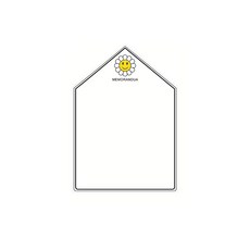 Rich Duck 黏貼式磁性備忘錄板 向日葵黃