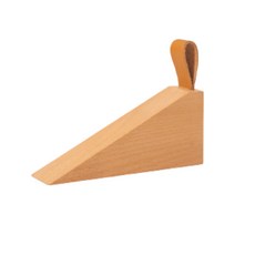 Nice Kim原木三角形門縫塞子 自然色 大, 1個