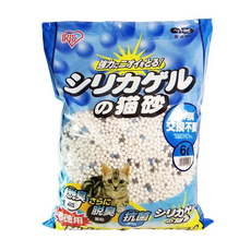 IRIS OHYAMA 愛麗思歐雅瑪 一月間除臭抗菌貓砂, IR-SGN-60, 6L, 1包