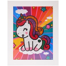 Jamie Market 寶石十字繡 畫框 角色十字繡, 1套