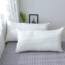 Magic Bed 超大靠墊纖維棉枕芯, 白色的