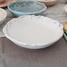 ELIOS My Flower B型大號配菜盤 3477, 白色