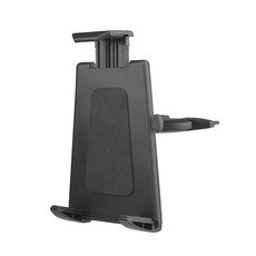 ARKON 按鈕式車用CD插槽小型平板支架 TABPBCD, 黑色, 1個