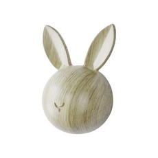 바우마켓 벽걸이 후크 토끼, 우드, 1개