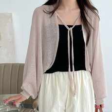 봉봉스토리 에어 플랜 끈 볼레로 임산부 가디건