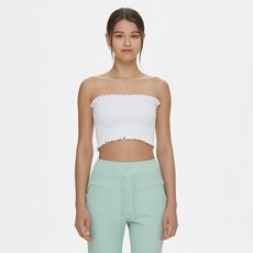 mulawear 女款波浪褶皺無肩帶罩杯式上衣 AWSDTK143