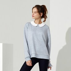 HALEY 女性可拆卸領氯丁橡膠運動衫 HF-KT1601GY01