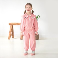 WALTONKIDS 女童水手領運動套裝