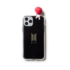 BTS 캐릭터 피규어 미러 젤리 휴대폰 케이스