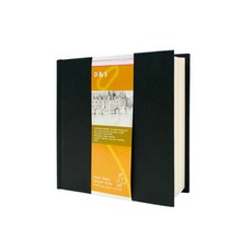 Hahnemühle D&S 素描本黑色方形 140g, 19.5*19.5cm, 80張, 1本