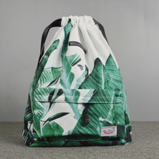 스타 앞 포켓 짐색 백, TYPE 25 화이트 데이, 1개