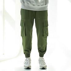 大尺碼俱樂部 工裝束口褲 LS014