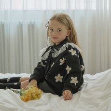 ROANJANE 雛菊針織開襟衫