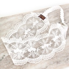 arang.rorang 女童 Ange 帽式荷葉邊髮帶