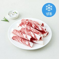 한우 차돌박이 3등급 샤브샤브용 (냉동), 1개, 200g
