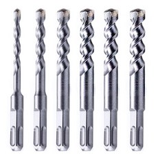 O-ON 混凝土鎚鑽鑽頭6件組 四角柄, 1套