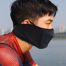 ONEARDOR Black Fit網狀口罩, 2個, 黑色