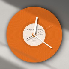 퍼니즈 레코드 벽시계, 오렌지