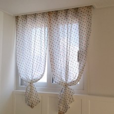 Ararose 棉質客廳窗簾 2入, 混合色