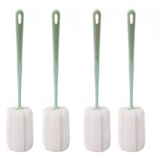 360度杯子/隨行杯專用清潔刷, 薄荷綠, 4個