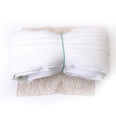 家用時尚捲筒拉鍊 2.7*90cm, 白色的, 100個