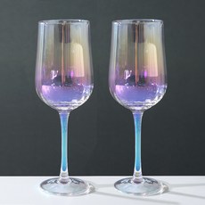 TINNY BLANC Nicott 閃耀酒杯, 2個, 380毫升