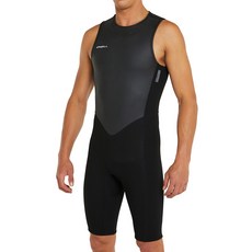 O'NEILL 男款Reactor2 BZ SHORT JOHN 2mm連身防寒衣 3013669 A00, 大塊大塊