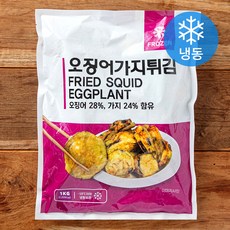 농우 오징어 가지 튀김 (냉동), 1kg, 1개