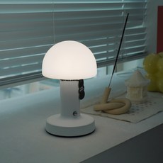 레나에너지 머쉬팝 파스텔 인테리어 무드등 Ver 2, 클리어 화이트
