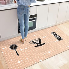 可愛印花防水墊, 粉紅色的烹飪