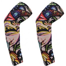 순잠 간지 여름 문신토시 2p, 에그 플라워