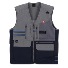 透氣肩部緩衝背心 WB-408 灰色, 1個