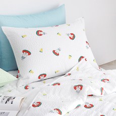 韓國 amante Benny Ade 泡泡紗 雙層 枕頭套, MULTI