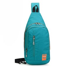 Starker 男女通用 登山運動肩背包, 藍綠色