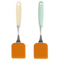 제니얼 나노 앤 모노 실리콘사각뒤지개 2종 세트, 혼합색상, 1세트