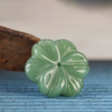 玉石簡約小型香插 MW0147, 深綠花朵