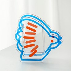 HK 드로잉 아크릴 인테리어 화병, 01