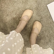 comma shoe 女性日常瑪莉珍平底鞋