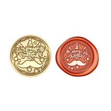 Mihwabujang 聖誕節封蠟印章 封蠟火漆印章, 23 SD_059, 1個