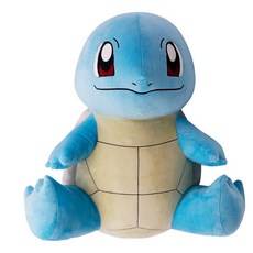 PoKeMoN 寶可夢 傑尼龜大型絨毛娃娃, 混合色, 45cm, 1個