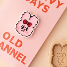 AngleThing Monggeulmongeul Tosunyi 1 部分矽膠模具 2p, 單色