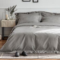AIRE 休斯頓刮鬍刀飯店式被套, 灰色