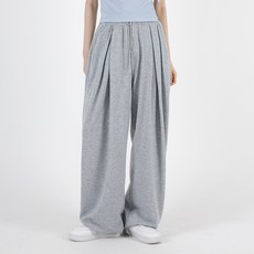 Dearlola 女款四道細褶寬版運動褲 LJ P142