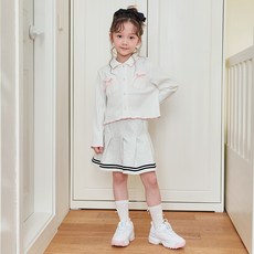 Bebezoo 女童短版蝴蝶結開襟衫