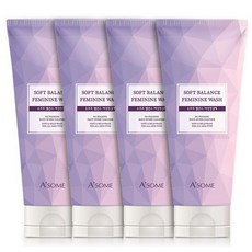 A'SOME 女性私密清潔乳 簡易攜帶型, 200ml, 4入