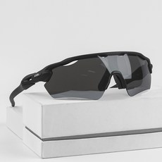 가빈 스타일호른 아시안핏 데일리 스포츠 레져 선글라스 G60, C1 무광블랙 + 블랙, 1개